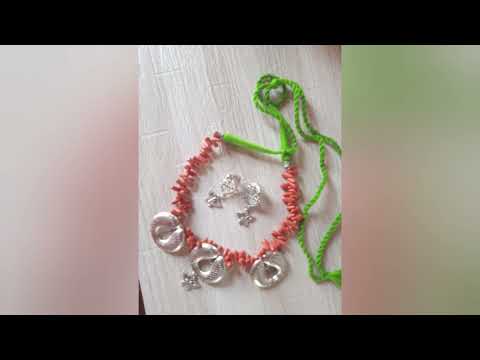 handmade necklace....how to make a beautiful necklace