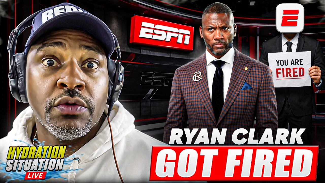 ESPN FIRES Ryan Clark LIVE Mid-Show