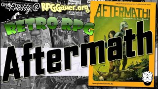 Aftermath! (Fantasy Games Unlimited, 1981) – The Most Complex Post-Holocaust RPG Ever? | Retro RPG