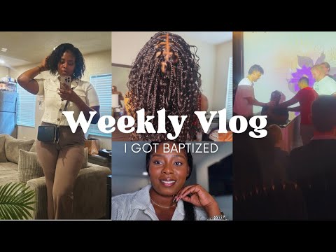 WEEKLY VLOG: I GOT BAPTIZED + I DO NOT WANT TO GO JAMAICA WITH HER  + SURPRISING MY FRIEND @Shanie