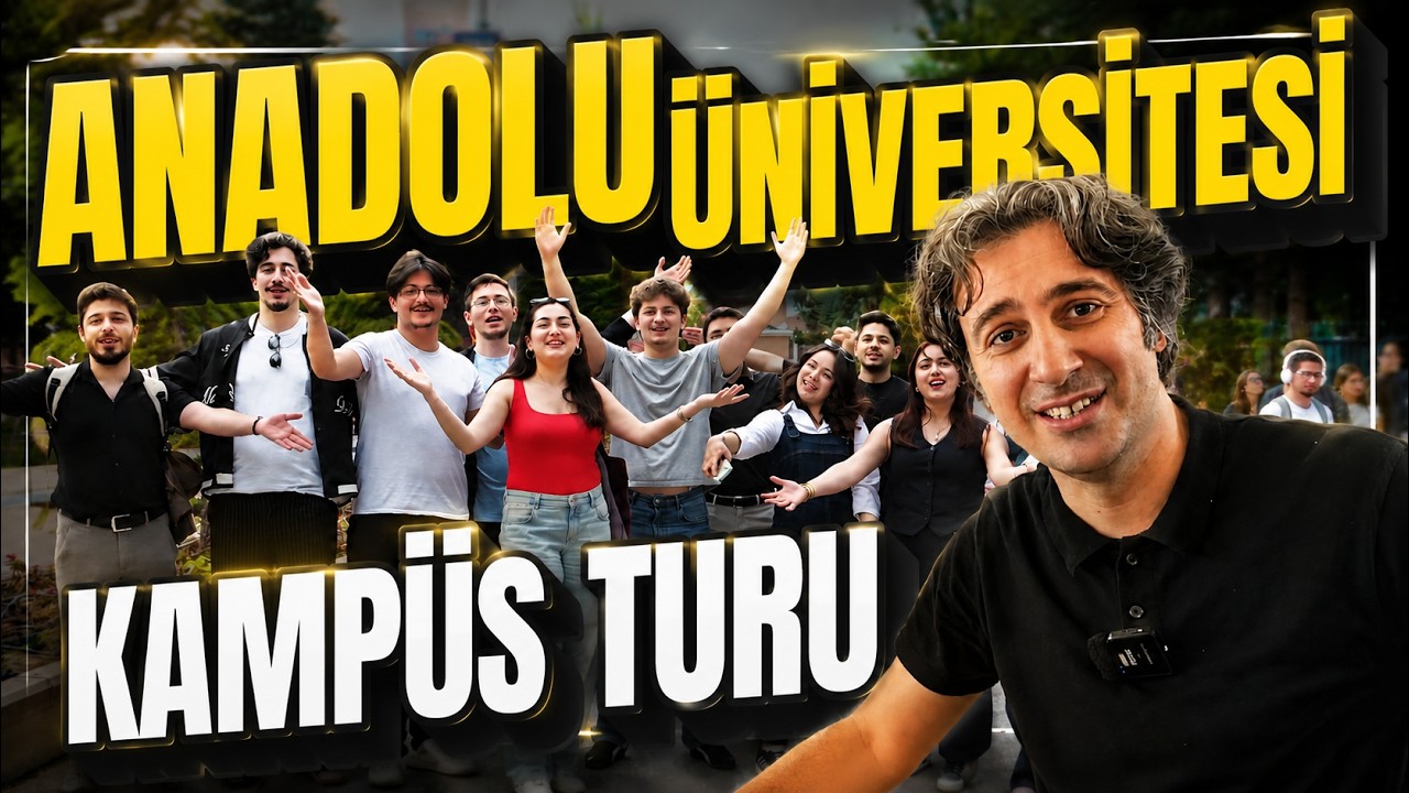 ANADOLU ÜNİVERSİTESİ KAMPÜS TURU🏫 | Yemekhane, Okul Kulüpleri, Başarı Sıralamaları, Yurt İmkanları..
