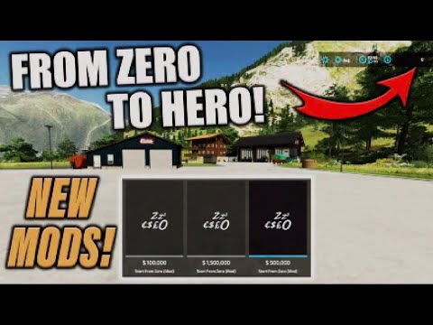ZERO TO HERO? FS22 | NEW MODS! | (Review) Farming Simulator 22 | PS5 | 19th Aug 2022.
