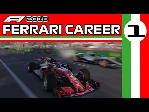 F1 2018 Career Mode Part 1 - TAKING FERRARI TO GLORY!