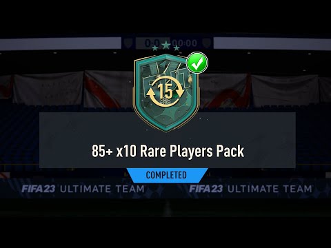 NEW 85+ X10 RARE PLAYERS PACK OPENED! 15 TOKENS SWAPS PACK! FIFA 23 ULTIMATE TEAM