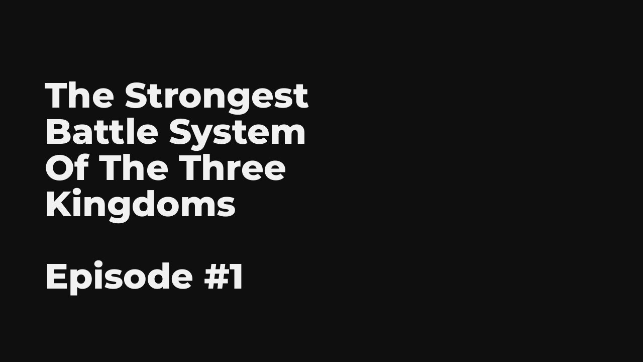 The Strongest Battle System Of The Three Kingdoms EP1-10 FULL | 三国之最强争霸系统