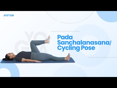 Cycling Pose Yoga (Pada Sanchalanasana)