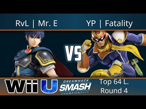 Dreamhack Atlanta 2017 - RvL | Mr. E (Marth) vs YP | Fatality (Falcon) - Smash 4 Top 64 L. Round 4