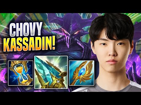 CHOVY INTENSE GAME WITH KASSADIN! - GEN Chovy Plays Kassadin MID vs Azir! | Season 2023