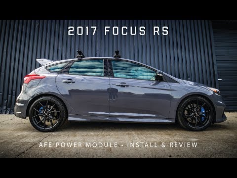 2017 FORD FOCUS RS AFE POWER MODULE INSTALL AND REVIEW