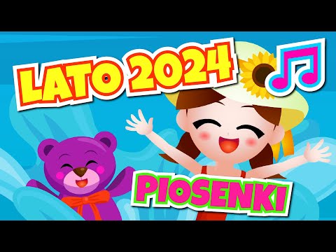 🦀🌊 LATO 2024 - Wakacyjna składanka dla dzieci - Piosenki dla dzieci na wakacje 🏝️😎