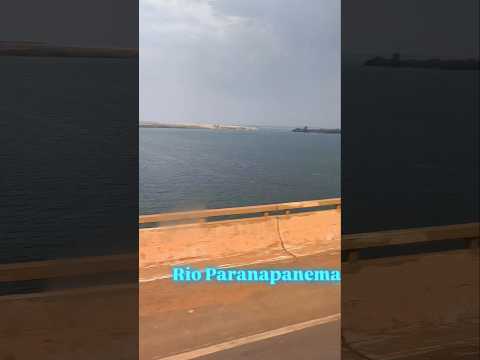 Divisa de São Paulo com Paraná, rio Paranapanema!