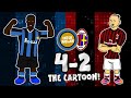 442oons Review | 4-2 Inter vs AC Milan | Highlights | Cartoons