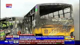 Download lagu Tewaskan Pemotor di Pantura, Dua Bus Dibakar Massa mp3