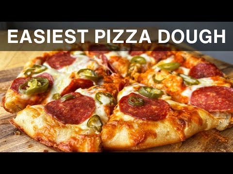 How To Make An Easy Pan Pizza Dough From Scratch - Simple Recipe