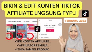 Download lagu CARA EDIT & BIKIN VIDEO TIKTOK AGAR FYP | CARA BUAT KONTEN TIKTOK AFFILIATE SIMPLE UNTUK PEMULA 2023 mp3