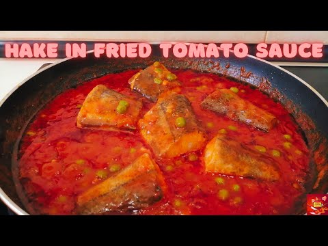 Hake in Fried Tomato Sauce | Tasty Fish 30 Minute Recipe