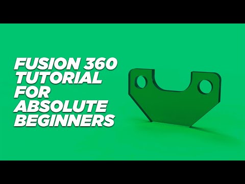 Designing steel plate in Fusion 360|Fusion 360 for absolute tutorial beginners|#fusion 360