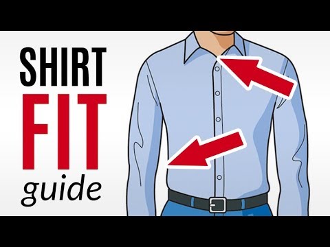 How a Dress Shirt Should Fit/ A Visual Guide