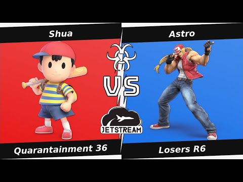 Quarantainment 36 Losers R6 - Shua (Ness) Vs. Astro (Terry) Smash Ultimate - SSBU