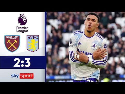 Colder wirds nicht! Rogers rettet Villans! | West Ham United - Aston Villa | Highlights - EPL 25/26