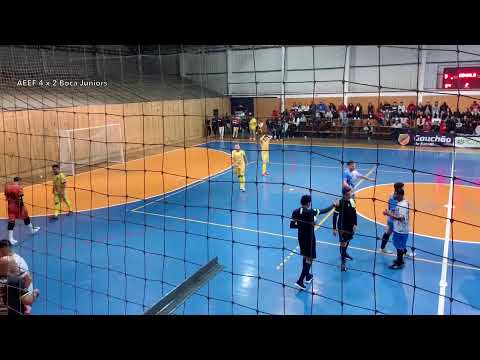 AEEF x Boca Juniors (liga 3 gauchão de futsal)