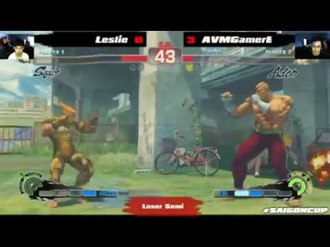 Saigon Cup 2014 - Losers Semi-Final, Sagat (Leslie) vs Adon (GamerBee)