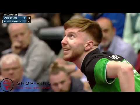 Florent LAMBIET - Olav KOSOLOSKY | Finale Championnats de Belgique 2024 Messieurs (Résumé)