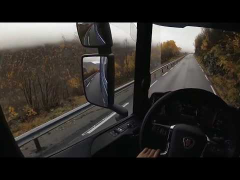 POV Driving Scania S520 With Beautiful Scenery