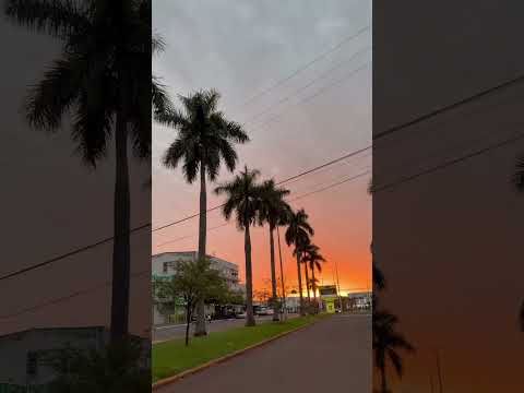 Lindo fim de tarde em Assis Chateaubriand | PR