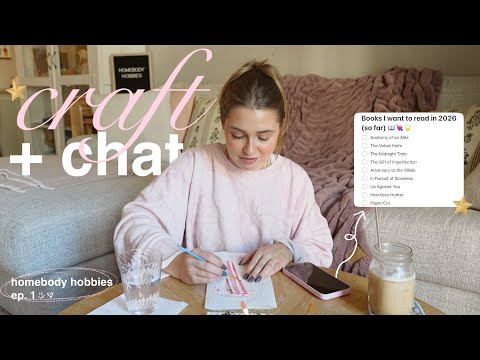 CRAFT & CHAT 🎨💘📚 DIY bookmarks & my 2026 TBR (so far)