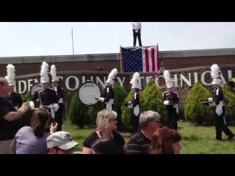 Jersey Surf Drum and Bugle Corps entrance