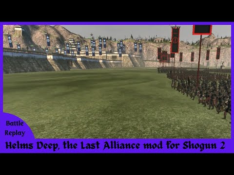 Helms Deep - Shogun 2 The Last Alliance mod Total war (Lord of the Rings)