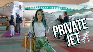 Flying on a Private Jet to Bora Bora!