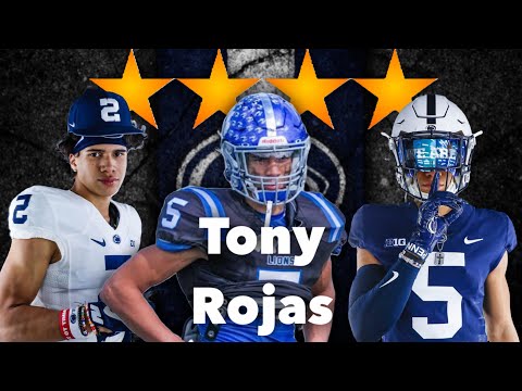 Tony Rojas Highlights Reaction! Penn State Football Recruiting!
