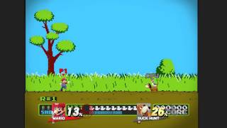Fastest way to Unlock All characters in Super Smash Bros Wii U  and Duck Hunt unlock