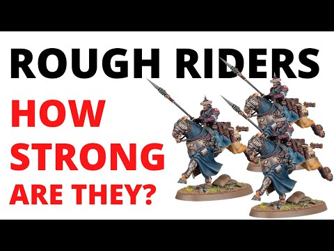 Rough Riders in 9th Edition - Trash or Treasure? Unit Review and Tactics from Codex Astra Militarum