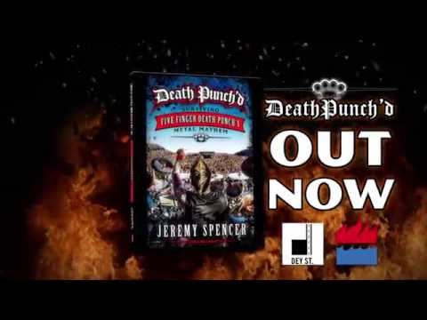 Death Punch'd - A Book By Jeremy Spencer - ORDER NOW !