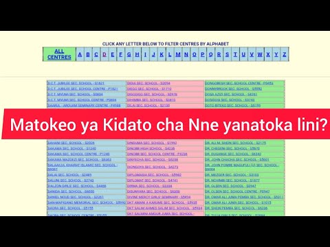 Matokeo ya Kidato cha Nne 2025/2026 (NECTA Form Four Results) yanatoka lini?