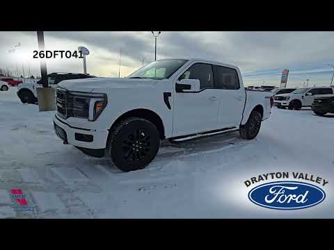 2026 Ford F-150 LARI in White for sale at Drayton Valley Ford in Drayton Valley, AB