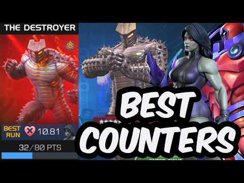 The Destroyer Solo Coliseum - Best Counters & Easy Cheat Code Options - Marvel Contest of Champions