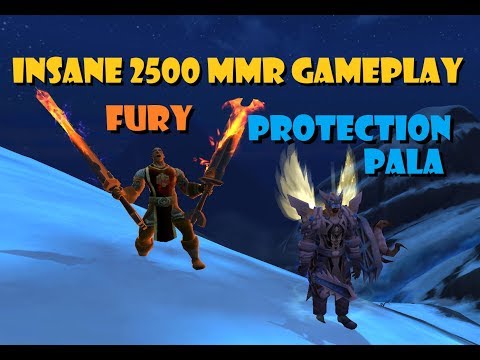 Protection Paladin [2500 mmr] [Insane 2v2 Gameplay] [Ft. Fury]