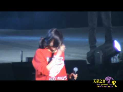 [TR天籁之音] 100307 Super Show 2 Shanghai Encore -Sunny - Ryeowook focus