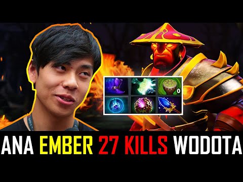 OG.ana 27 KILLS Magical Ember Spirit WoDota 7.22 Dota 2