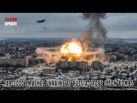 FAB-3000 Rocks Ukraine — How Russia’s 3-Ton Bomb Breaks Front Lines