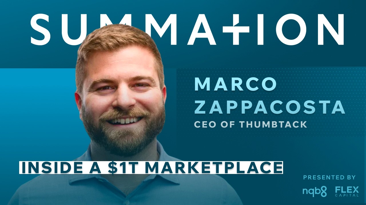 Thumbtack CEO Marco Zappacosta on why trades are AI-proof and software stopped being a capital asset