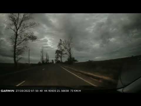 DRIVE #2122: Oravița-Moldova Veche (Romania) (timelapse 4x) *Read Description*