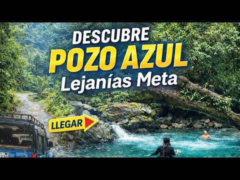 Pozo Azul Lejanías Meta 🇨🇴 | Uno de los lugares más hermosos del Meta-trelosb24