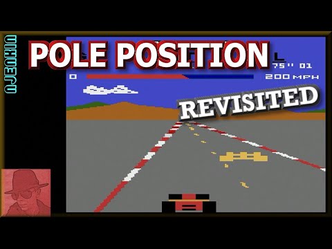 Pole Position - on the Atari 2600 - REVISITED! - with Commentary !!