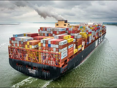 Ultra Large Ship Spotting Rotterdam