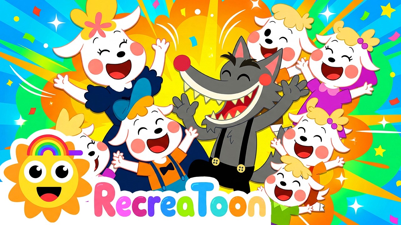 El Lobo y los Siete Cabritos -  Cuentos infantiles para dormir - Cuentos y Canciones Infantiles